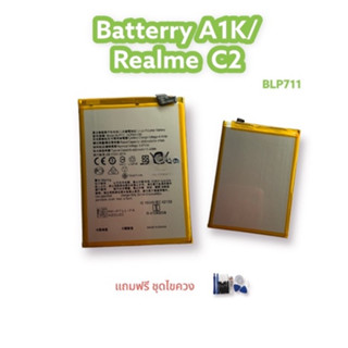 Batterry A1K/Realme C2/BLP711 แบตโทรศัพท์ แบตมือถือ แบตA1K แบตC2 แบตมือถือ พร้อมส่ง รับประกัน6เดือน