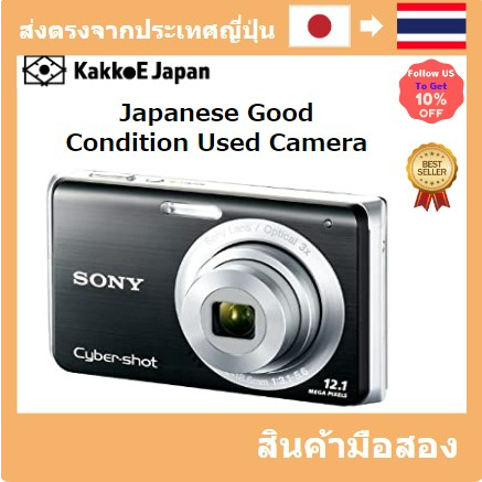 【ญี่ปุ่น กล้องมือสอง】[Japan Used Camera] Sony Sony Digital Camera CYBERSHOT W190 (12.1 million pixels/optical X3/Digital X6/Black) DSC-W190/B