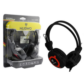 NUBWO หูฟัง รุ่น NO-029 Headset For Gaming And Media Deep Bass ขนาดไมโครโฟน: Ø6.0 x 5.0mm