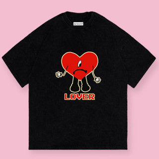 เสื้อลาย LOVER ❤️ วาเลนไทน์ พร้อมส่ง