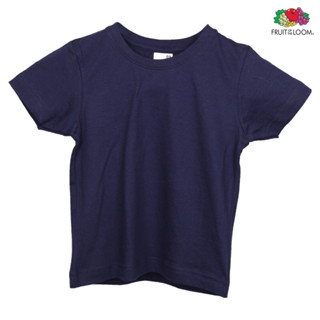 Fruit of the loom  เสื้อยืดเด็ก CLASSIC KIDS (Navy Blue)