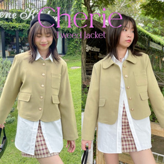 Choosedress A8893 Cherie Tweed Jacket เสื้อกันหนาวแจ็คเก็ต