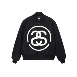 Stussy SS-Link Varsity Jacket (BLACK)