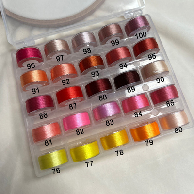 MCพร้อมส่ง - ด้ายปักหน้าน้อง120d/2 #76-100, #226-250