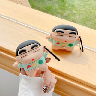 Crayon Xiaoxin Airpods2 เคสซิลิโคนหูฟังบลูทูธไร้สายเปลือกซิลิโคน Pro3 รุ่นเปลือกซิลิโคนป้องกันการตก