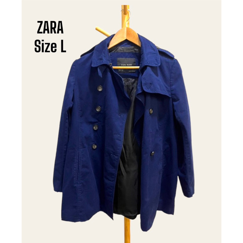 เสื้อโค้ท Zara Basic L แท้