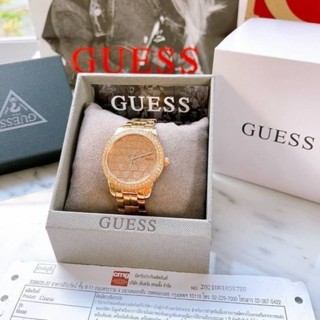 💖นาฬิกา ข้อมือผู้หญิง #Guess  สายสเตนเลสสีโรสโกลด์