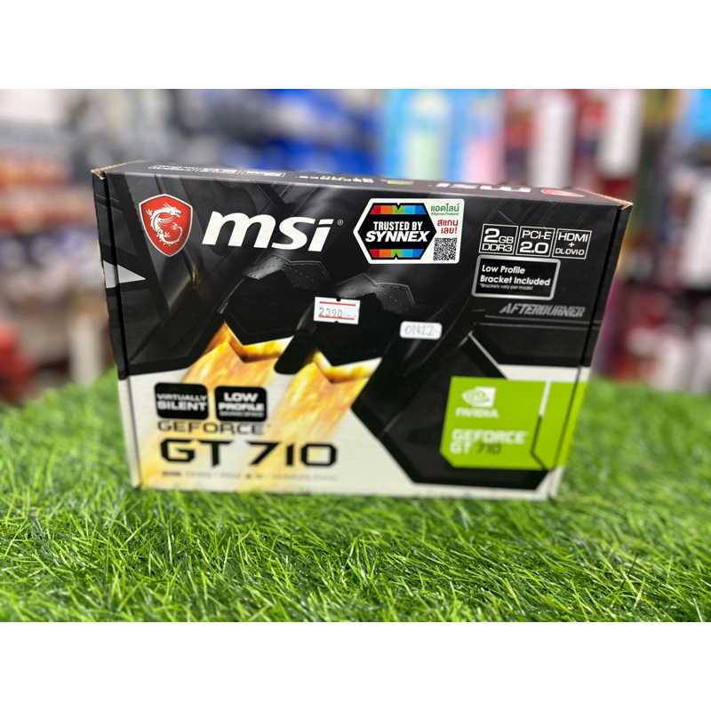 การ์ดจอ msi geforce gt 710 2 gb ddr3 2gb pci-e 2.0