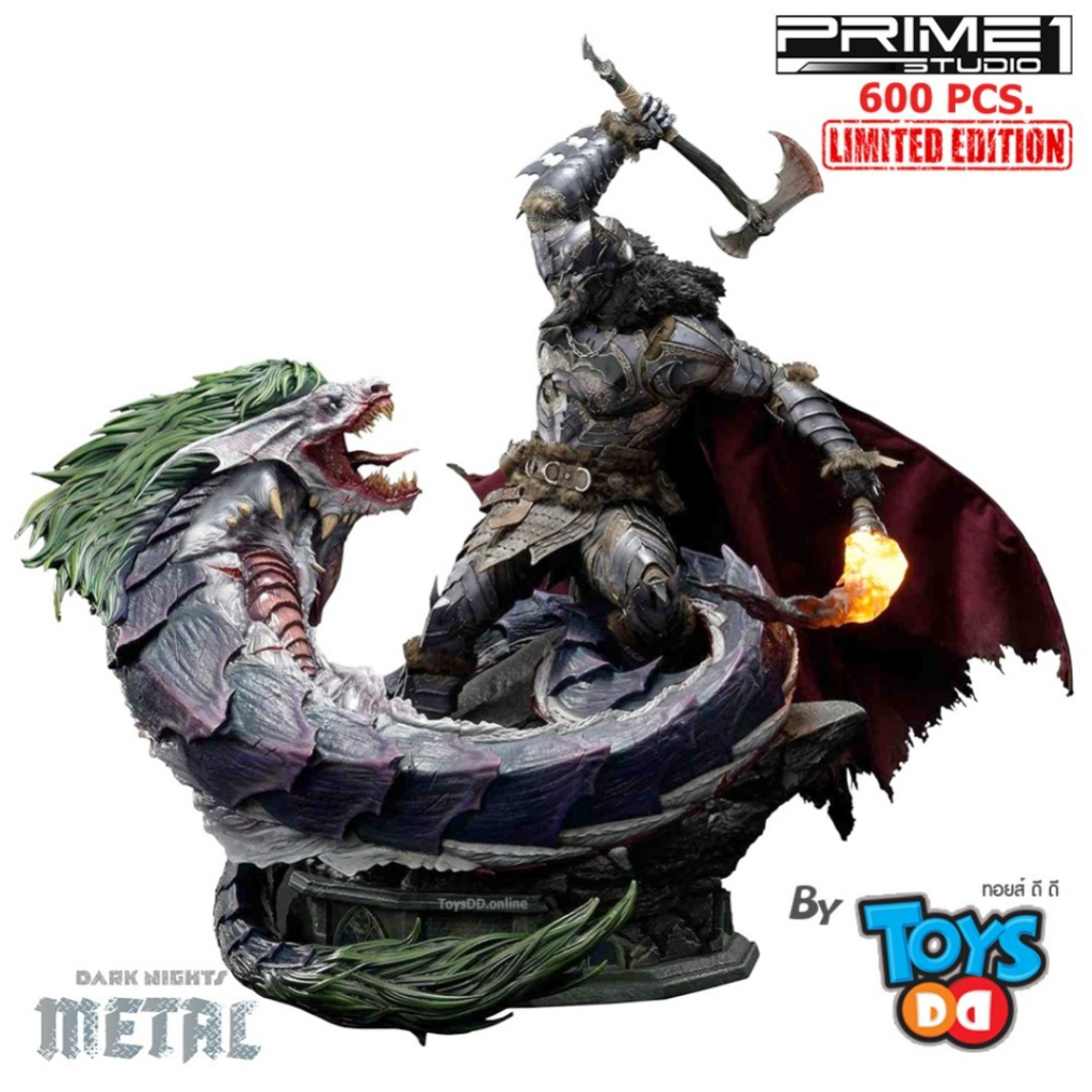 Prime1 Studio MMDCMT-02DX Dark Nights Metal (Comics) Batman Versus Joker Dragon Deluxe Version