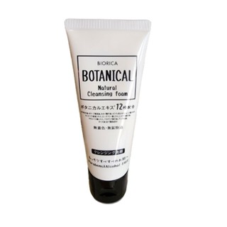 biorica natural  botanical cleansing foam 50g. โฟมล้างหน้า ไม่มีพาราเบน ไม่มีแอลกอฮอล์