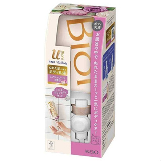 [พร้อมส่ง]Biore U The Body Emulsion for Wet Skin Surisage Pack 300m lครีมบำรุงผิวหลังอาบน้ำ สำหรับผิวเปียก ปราศจากน้ำหอม