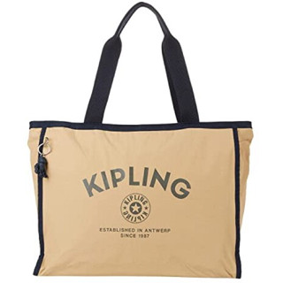 ✅ สินค้าใหม่ พร้อมส่ง! Kipling Stacey Tote Bag สีกากี งาน Outlet ของแท้ 💯%