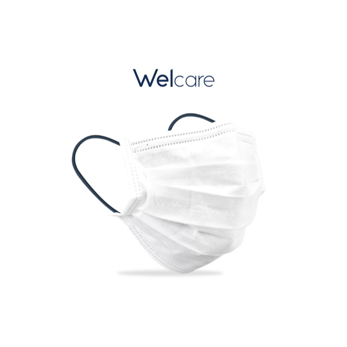 Welcare Mask Level 2 Medical Series หน้ากากอนามัยทางการแพทย์เวลแคร์ มอก.ระดับ 2u 50ชิ้น/กล่อง