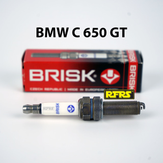 หัวเทียน BRISK PREMIUM RACING แกนเงิน BMW C 650 GT Spark Plug (SY01RC) รองรับทุกน้ำมัน Made in EU