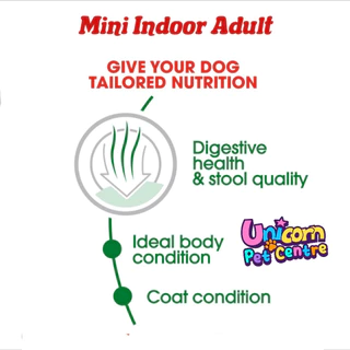 Royal Canin Mini Indoor Puppy / Adult / Senior 3kg โรยัลคานิน ลูกสุนัข สุนัขโต สุนัขแก่ พันธุ์เล็กเลี้ยงในบ้าน 3 กก
