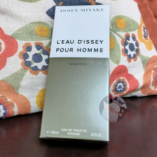 หอมกระจ่าง สดใส และมีชีวิตชีวา 😘 น้ำหอม Issey Miyake LEau dIssey Pour Homme Eau &amp; Cedre edt.intense ป้ายไทย ของแท้ 100