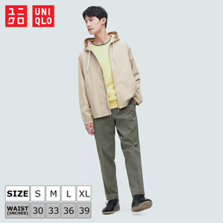 กางเกงขา 5 ส่วน Uniqlo Cotton - 57 Olive