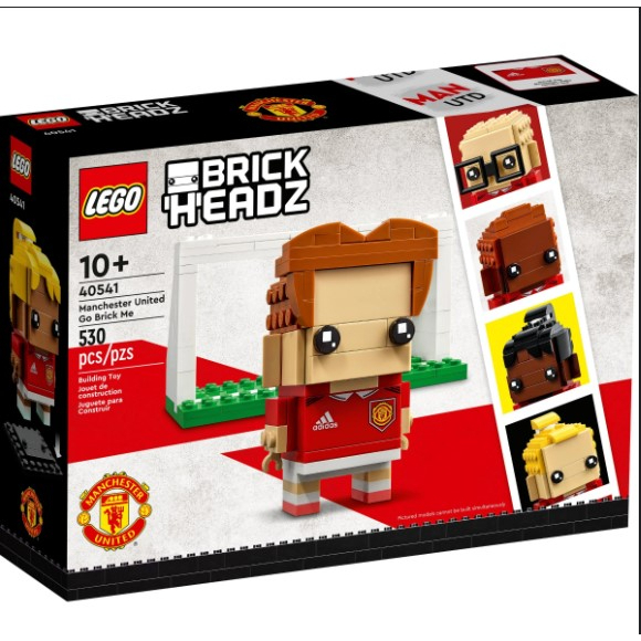 LEGO BrickHeadz 40541 Manchester United Go Brick Me กล่องสวย พร้อมส่ง ของเเท้ 100%