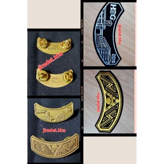 HARLEY DAVIDSON อาร์มบวกเข็มกลัด เป็นรูปเดียวกัน อาร์มและเข็มกลัด เป็นสินค้าคัดจากโกดังญี่ปุ่น (Original)