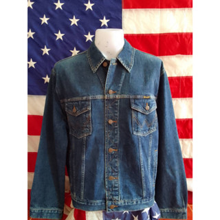 แจ็คเก็ตยีนส์มือ2 Wrangler jacket jeans Vintage (Size XL)