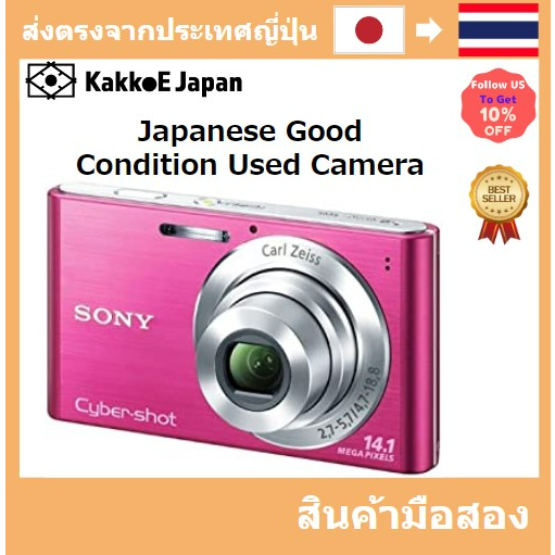【ญี่ปุ่น กล้องมือสอง】[Japan Used Camera] Sony Sony Digital Camera CYBERSHOT W320 Pink DSC-W320/P