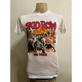 เสื้อวง SKID ROW สไตล์วินเทจ