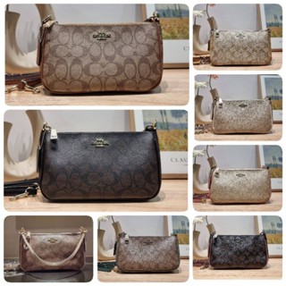 COACH F58321 TOP HANDLE POUCH กระเป๋าสะพาย