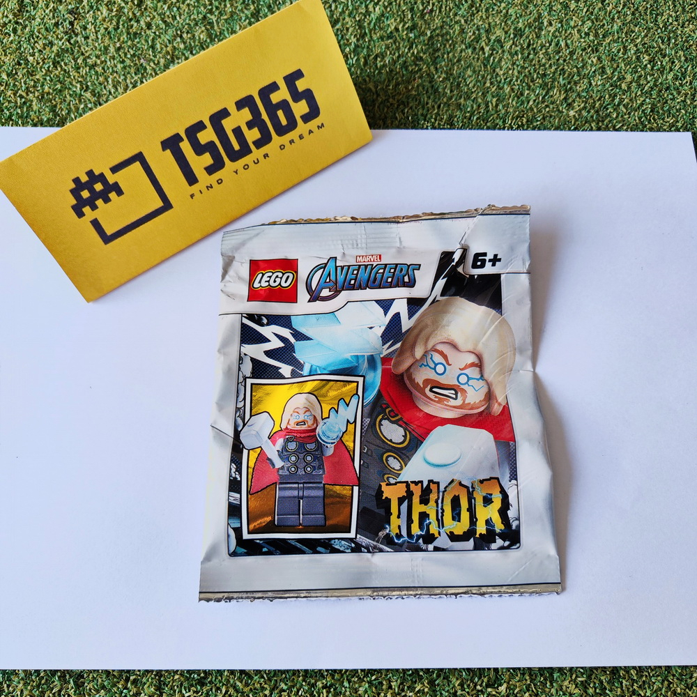Lego THOR Minifigure sh623 Thor 242105 Foil Pack Bagged เลโก้ Marvel Avengers ของใหม่ แท้100%