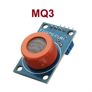 MQ3 MQ-3 เซนเซอร์แอลกอฮอล์ เอทานอล Alcohol Ethanol Sensor Breath Gas Ethanol Detection Gas Sensor Module For Arduino