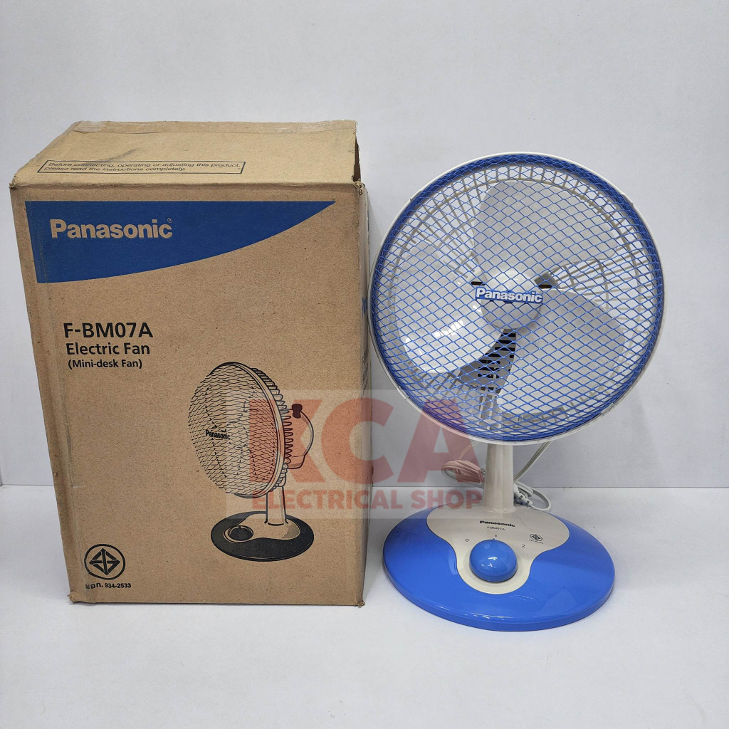 พัดลมตั้งโต๊ะ PANASONIC ขนาด7นิ้ว รุ่น F-BM07A ราคา ถูกที่สุด ดีลบีเคเค แกลเลอรีภาพที่ 5