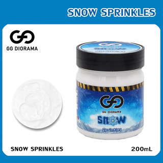 GGDIORAMA SNOW SPRINKLES หิมะสำเร็จ สำหรับงานฉากจำลอง งานโมเดล