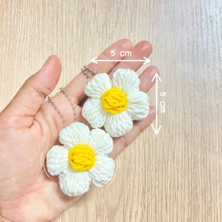 ‼️พร้อมส่ง พวงกุญแจดอกไม้จิ๋วน่ารัก🌼