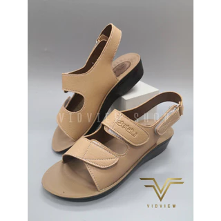 VIDVIEW !!ลดสนั่น!! รองเท้ารัดส้นหญิง เพื่อสุขภาพ Deblu L8610s ปรับสายได้ ยี่ห้อเดอบลู สไตล์แฟชั่น ผู้สูงอายุใส่ได้