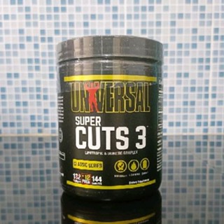 universal nutrition supercut3 (144tablets)แฟนเบิร์นสูตรไม่มีคาเฟอีน