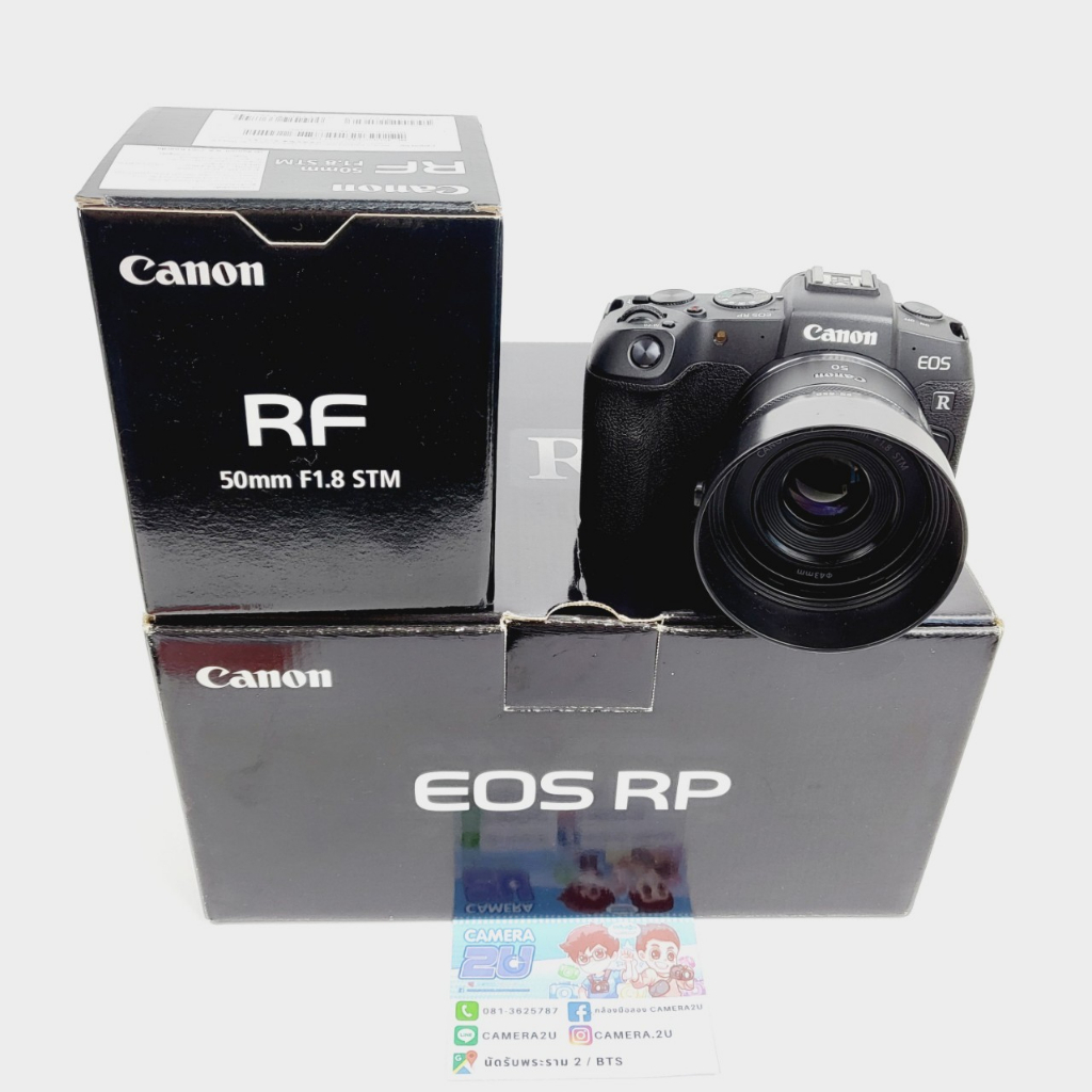 กล้อง Canon EOS RP + RF 50mm f1.8