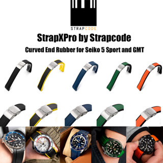 สายยาง Strapcode รุ่น StrapXPro for Seiko 5 Sport and Seiko 5 GMT