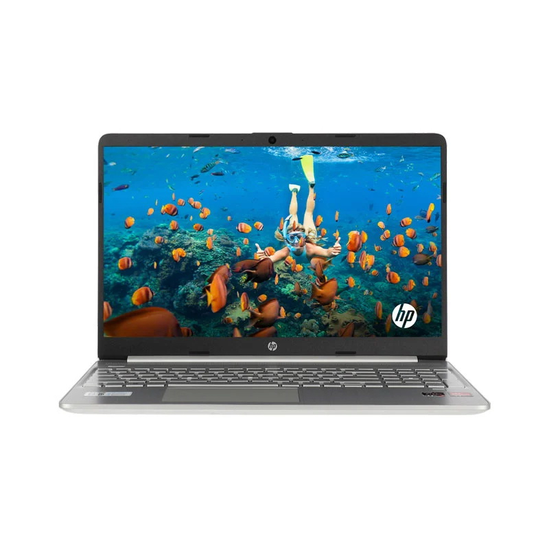 Notebook HP 15s-eq3065AU (Natural Silver) โน๊ตบุ๊ค HP AMD Ryzen 5 5625U Processor จอ 15.6 นิ้ว FHD