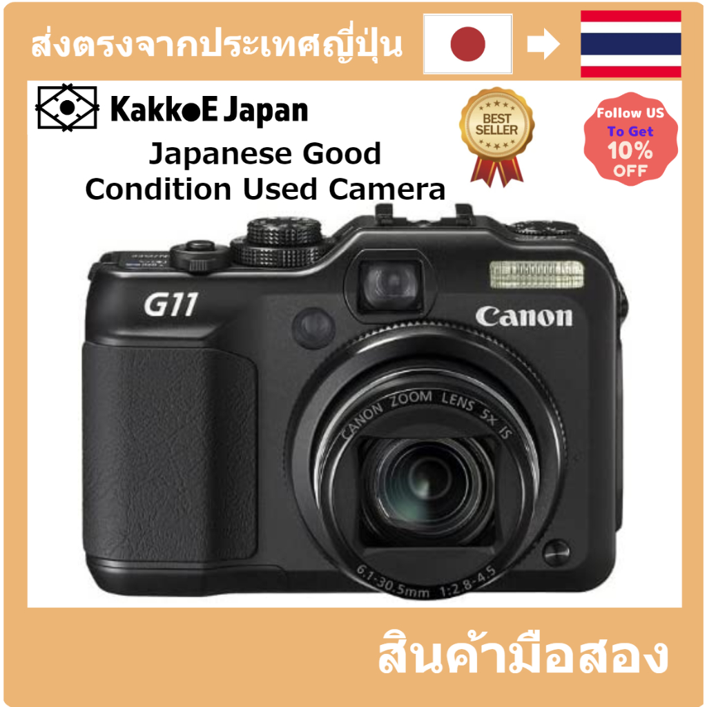 【ญี่ปุ่น กล้องมือสอง】【Japan Used Camera】 Canon Digital Camera Power Shot G11 PSG11