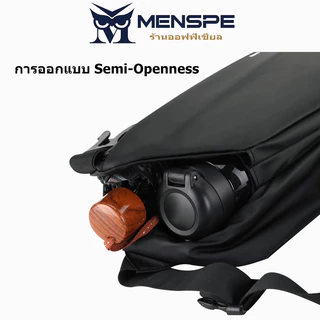 MENSPE กระเป๋าสะพายไหล่ แบรนด์เนม สําหรับผู้ชาย