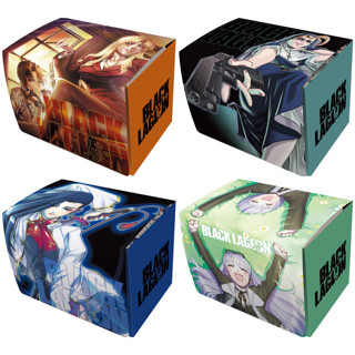 Character Deck Case MAX NEO Black Lagoon : Revy &amp; Balalaika, Eda, Chenhua, Hansel &amp; Gretel - กล่องใส่เด็ค, กล่องการ์ด