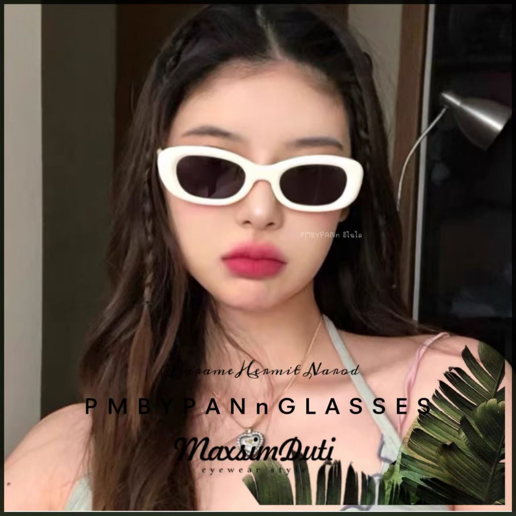 รุ่นDro258 มีโลโก้เงิน แว่นตา"รุ่นเจนนี่" GM jennie เจ้นเทิลมอนเตอร์ เจนนี่แบล็คพิ้งใส่ แว่นตากันแดด