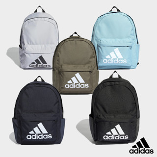 Adidas Collection อาดิดาส กระเป๋าเป้ กระเป๋าแฟชั่น กระเป๋าเทรนนิ่ง Backpack Classic Badge of Sport HG0349 BK / HR9809 NV / HR9810 G / HR9813 BL / HZ2472 GR (900)