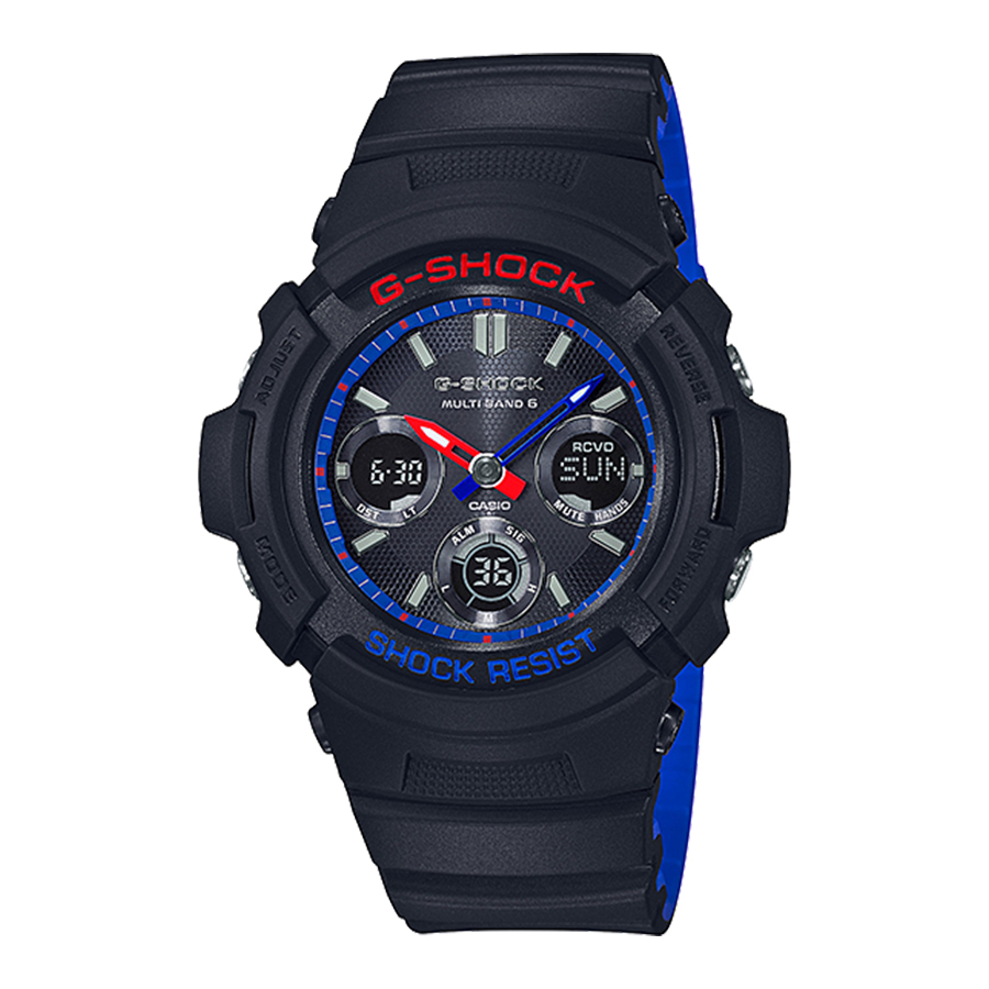 [ผ่อนเดือนละ 469]🎁CASIO G-SHOCK AWG-M100SLT-1A ของแท้ 100% พร้อมส่ง ประกัน 1 ปี