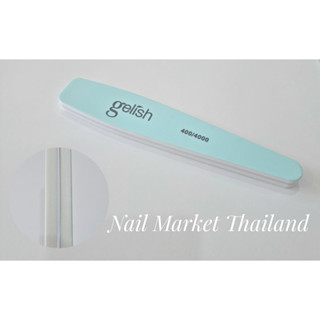 New design แยกชิ้น ตะไบ/บัฟฟองน้ำ/ขัดเงา Gelish file &amp;sponge buffer🇺🇸ของแท้นำเข้า🇺🇲USA. พร้อมส่ง