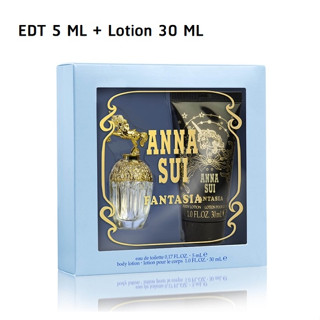 Set - MINI Anna Sui Fantasia EDT 5ml (แบบแต้ม) + Lotion 30ml