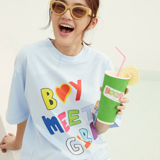 Hidden Folder (Boy Meet Girl : Tee Shirt) เสื้อยืด hiddenfolder เสื้อยืด UNISEX