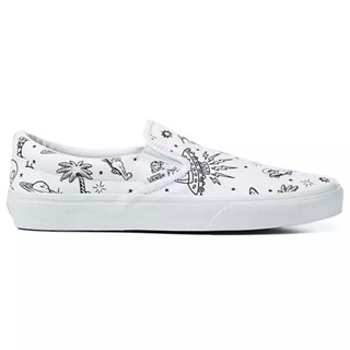 VANS SLIP ON PAINT UNIDENTIFIED U SNEAKERS สินค้ามีประกันแท้