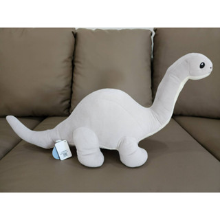 ตุ๊กตาไดโนเสาร์ ตุ๊กตาDinosaur สีเทา ความยาว 62cm ตัวนุ่มน่ากอด ของใหม่มีป้าย