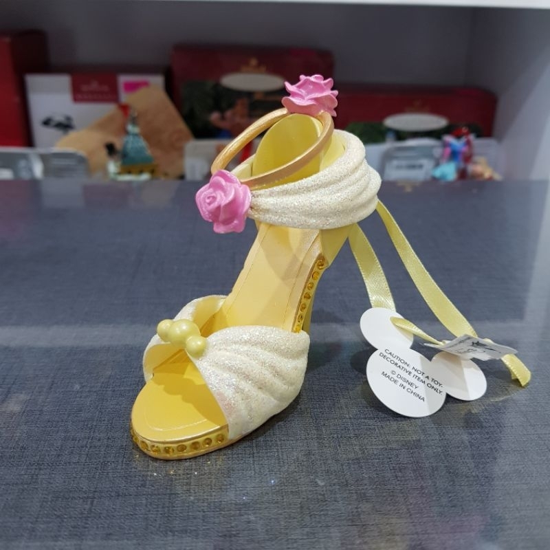 Disney ornament Belle' shoes