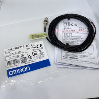 E2E-S05S12-WC-B1 Proximity Sensor หัว M5 ระยะจับ 1.2mm PNP NO ไฟ 10 to 30VDC